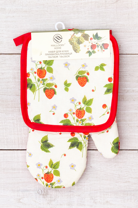 Набір кухонний (прихватка, рукавичка)